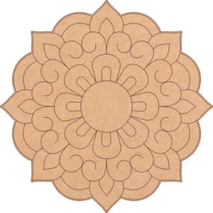 Best Pre marked Flower Cut Out