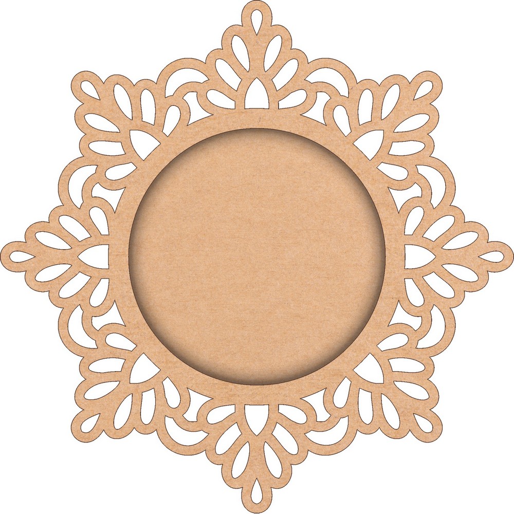 MDF Pooja Thali Base