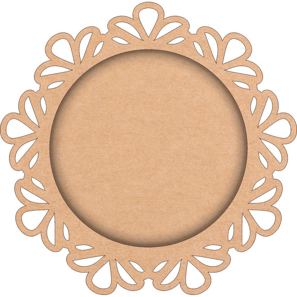 MDF Pooja Thali Base