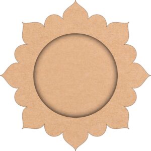 MDF Pooja Thali Base