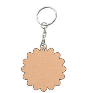 MDF Keychain Bases Floral