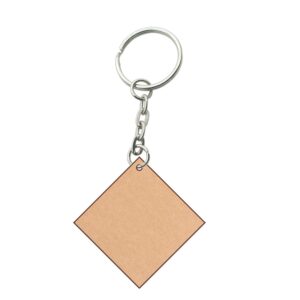 MDF Keychain Bases Square