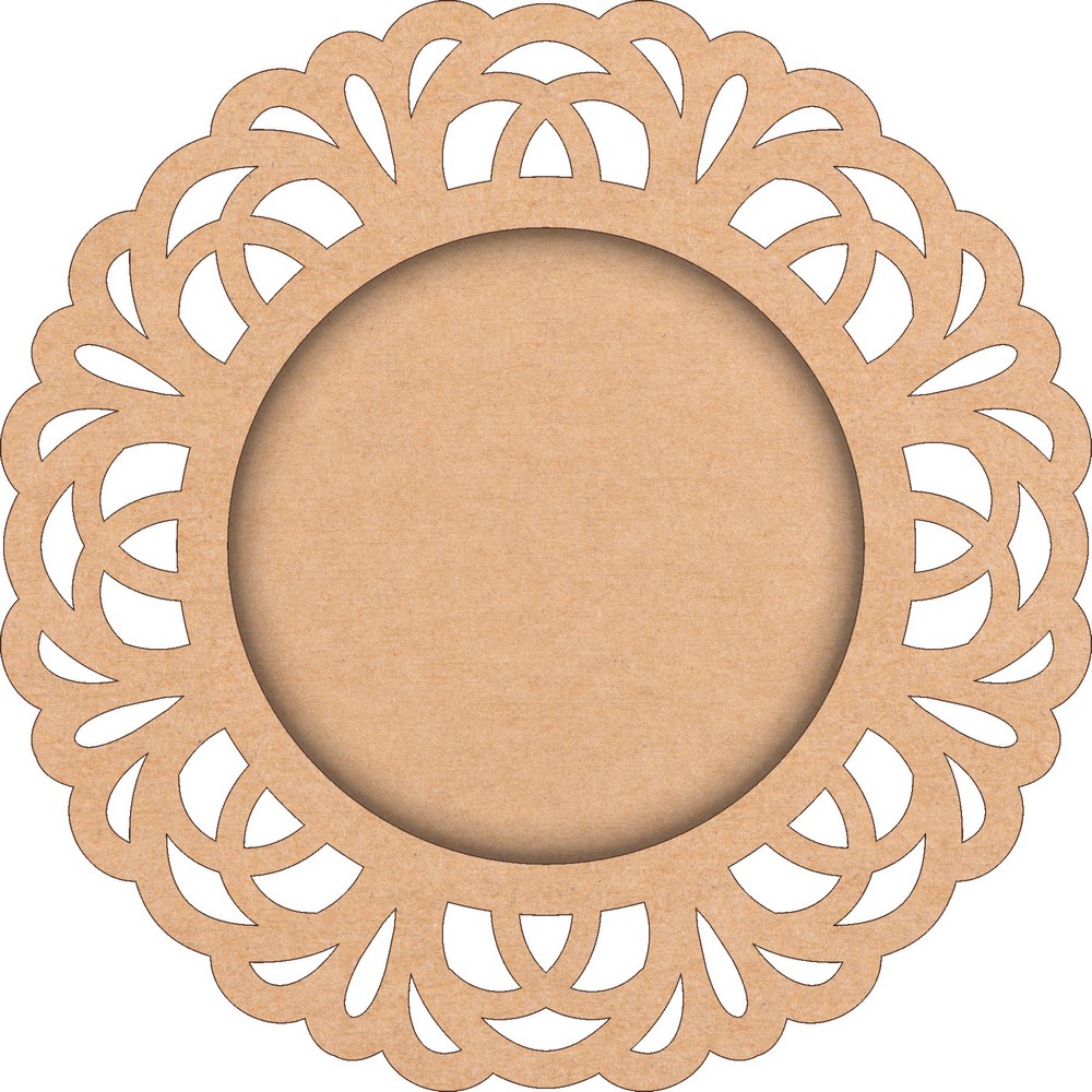 MDF Pooja Thali Base