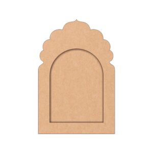 Plain MDF Diy Jharokha Base
