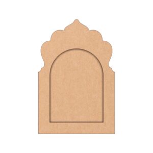 Plain MDF Diy Jharokha Base