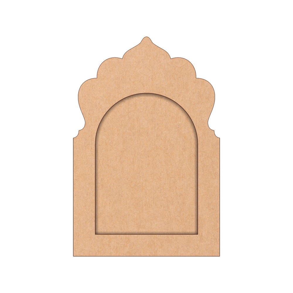 Plain MDF Diy Jharokha Base