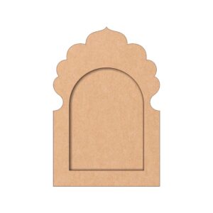 Plain MDF Diy Jharokha Base