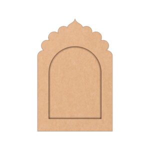 Plain MDF Diy Jharokha Base