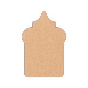 Plain MDF Diy Jharokha Base