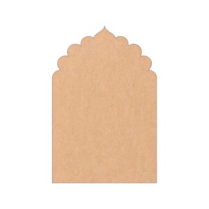 Plain MDF Diy Jharokha Base