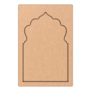 Plain MDF Diy Jharokha Base