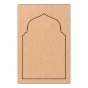 Plain MDF Diy Jharokha Base