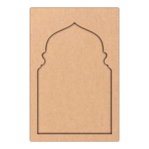 Plain MDF Diy Jharokha Base