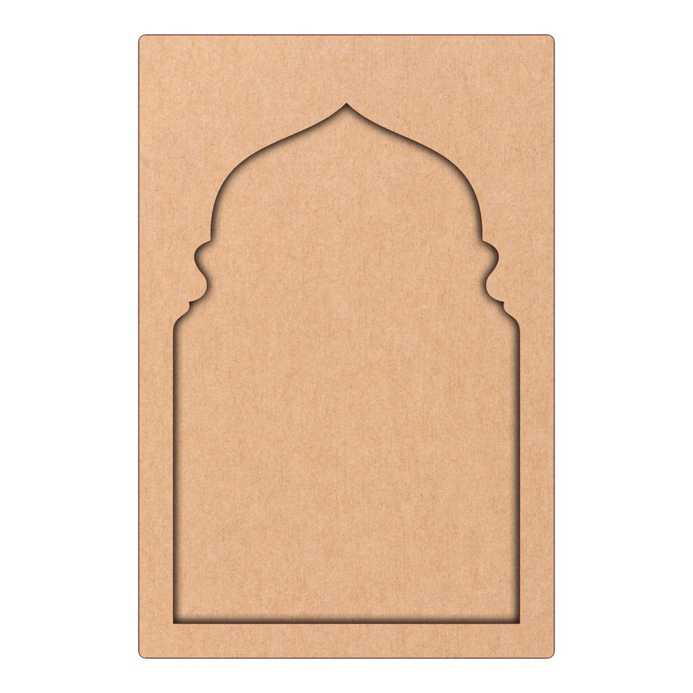 Plain MDF Diy Jharokha Base