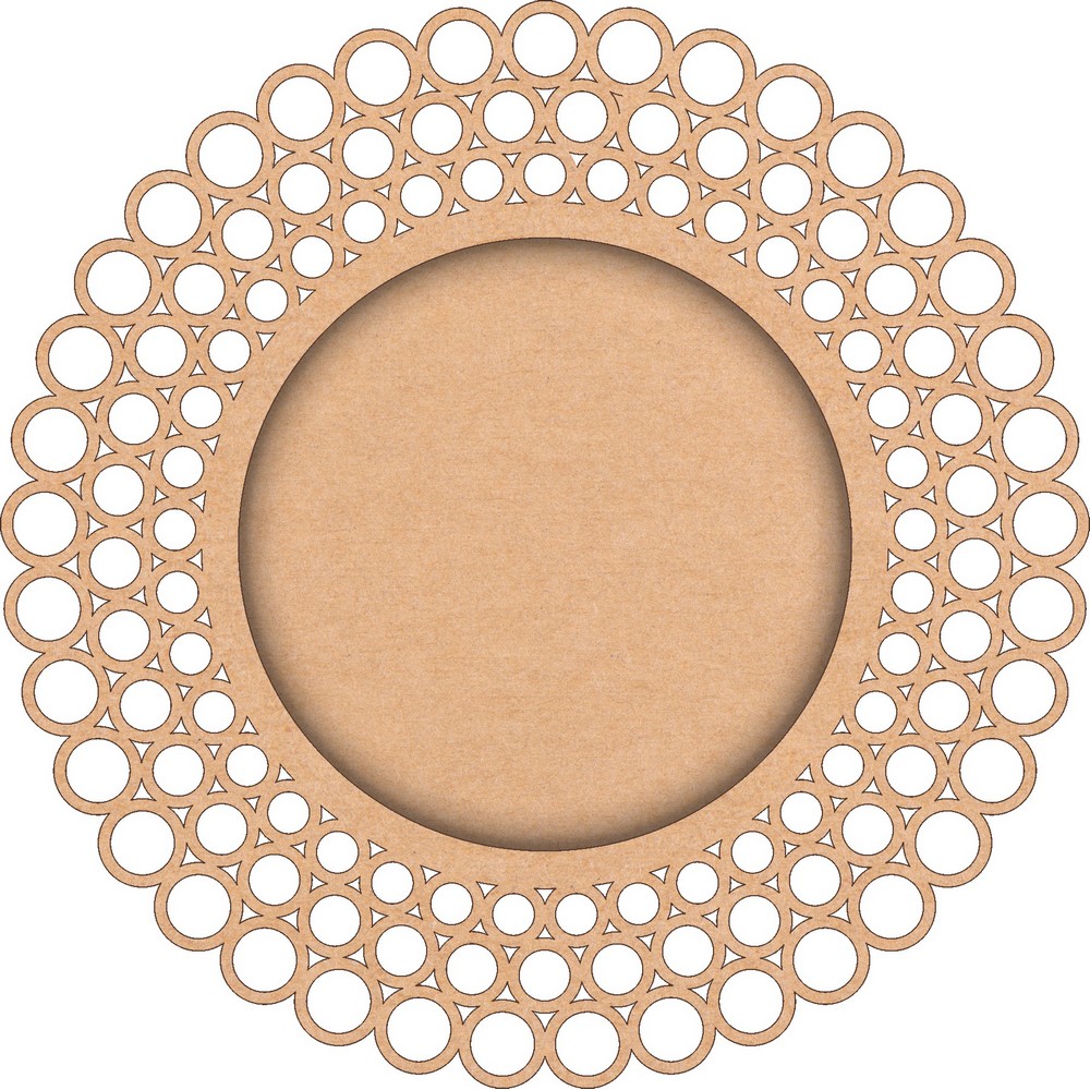 MDF Pooja Thali Base