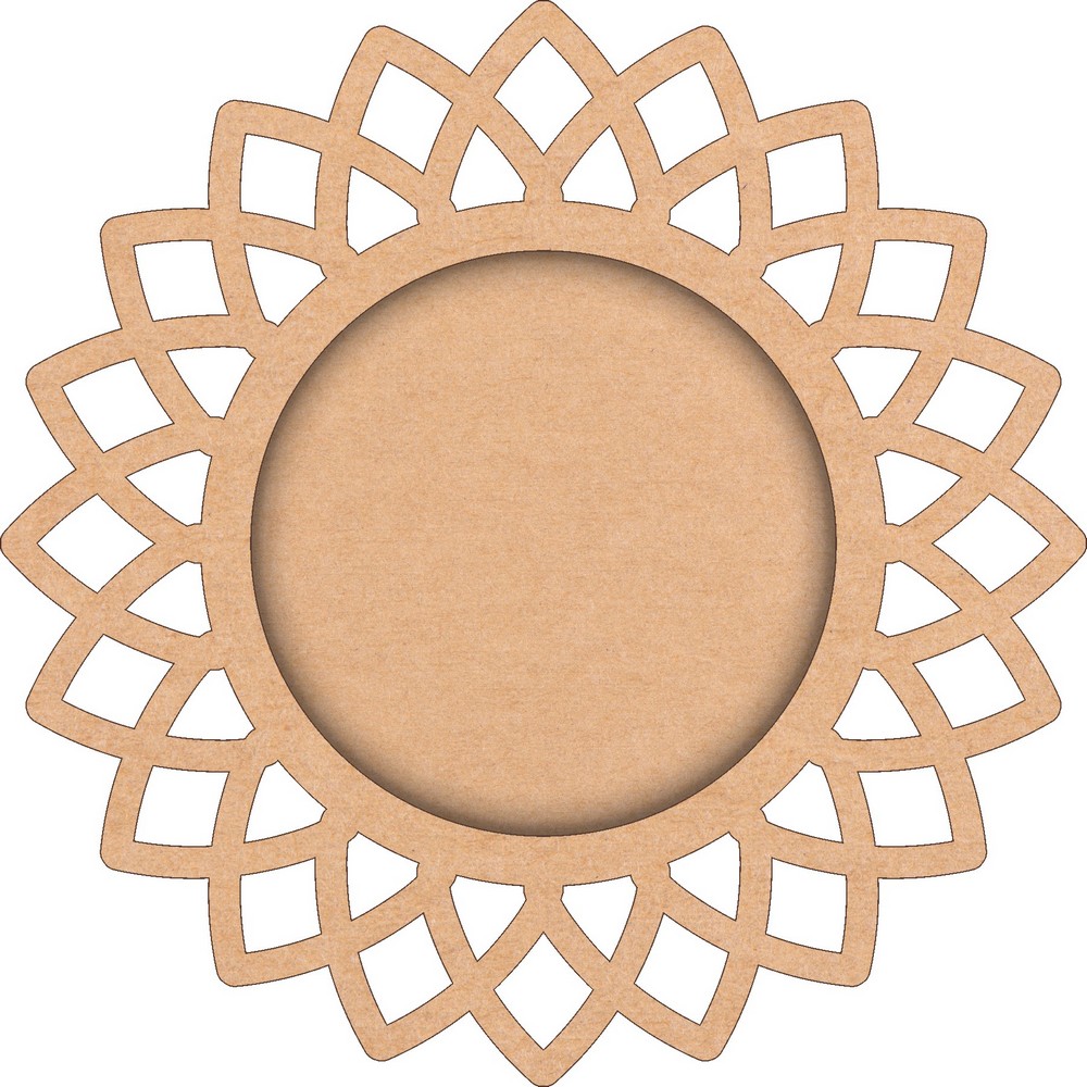 MDF Pooja Thali Base