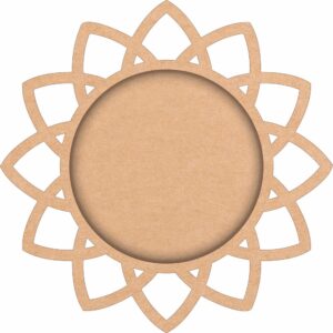 MDF Pooja Thali Base