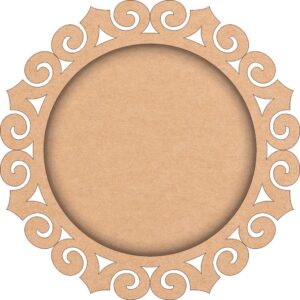 MDF Pooja Thali Base