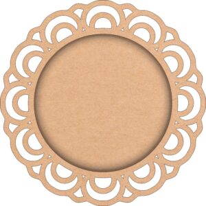 MDF Pooja Thali Base